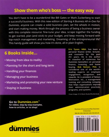 Starting a Business All-in-One For Dummies - Eric Tyson [KSIĄŻKA]