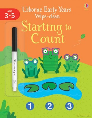 Starting to Count (Usborne Early Years Wipe-Clean): 1 - Jessica Greenwell [KSIĄŻKA]