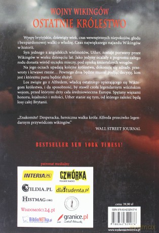 Ostatnie królestwo (dodruk 2012) - Bernard Cornwell [KSIĄŻKA]