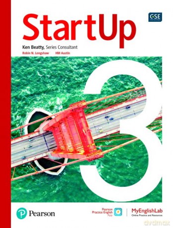StartUp Student Book with app and MyEnglishLab, L3 - Pearson [KSIĄŻKA]