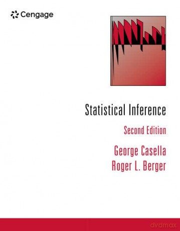 Statistical Inference - Roger Berger [KSIĄŻKA]