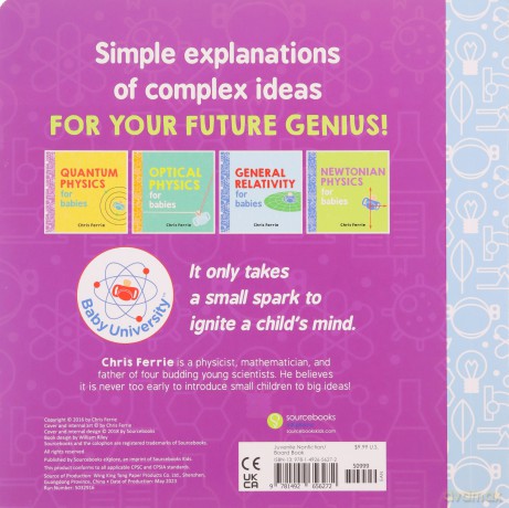 Statistical Physics for Babies: 0 (Baby University) - Chris Ferrie [KSIĄŻKA]