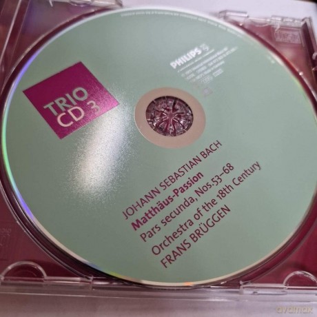 Bruggen Orch.Of The 18 Century: Bach St.Matthew Passion [3CD]