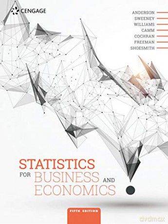 Statistics for Business and Economics - David Anderson [KSIĄŻKA]