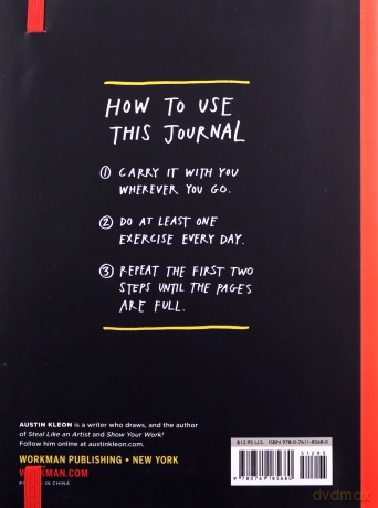 Steal Like an Artist Journal, The: A Notebook for Creative Kleptomaniacs - Austin Kleon [KSIĄŻKA]