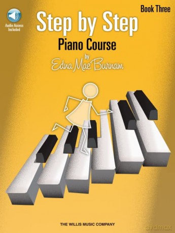 Step by Step Piano Course - Book 3 with CD - Edna Mae Burnam [KSIĄŻKA]