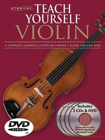 Step One: Teach Yourself Violin (Cd/Dvd Pack) Vln Bk/Cd/Dvd: Teach Yourself Violin Course [KSIĄŻKA]