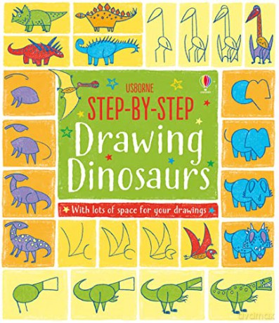 Step-by-Step Drawing Dinosaurs: 1 - Fiona Watt [KSIĄŻKA]