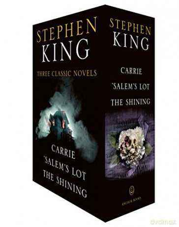 Stephen King Three Classic Novels Box Set: Carrie, 'salem's Lot, the Shining - Stephen King [KSIĄŻKA]