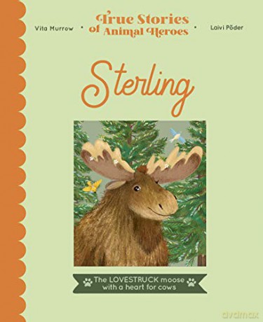 Sterling: The lovestruck moose with a heart for cows (True Stories of Animal Heroes) - Vita Murrow [KSIĄŻKA]