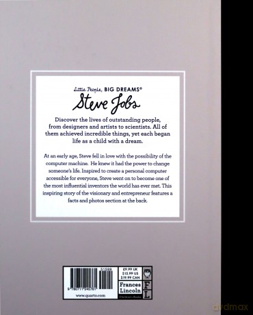 Steve Jobs (48) (Little People, BIG DREAMS) - Maria Isabel Sanchez Vegara [KSIĄŻKA]
