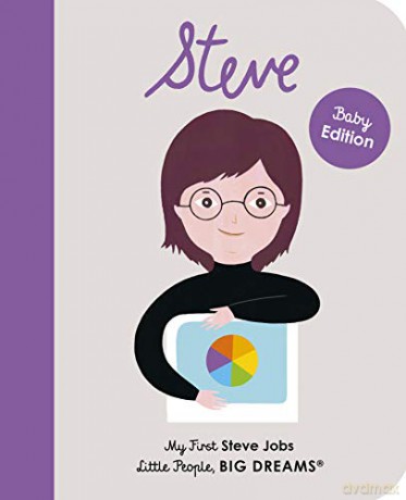 Steve Jobs: My First Steve Jobs (47) (Little People, BIG DREAMS) - Maria Isabel Sanchez Vegara [KSIĄŻKA]