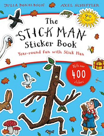 Stick Man Sticker Book - Julia Donaldson [KSIĄŻKA]