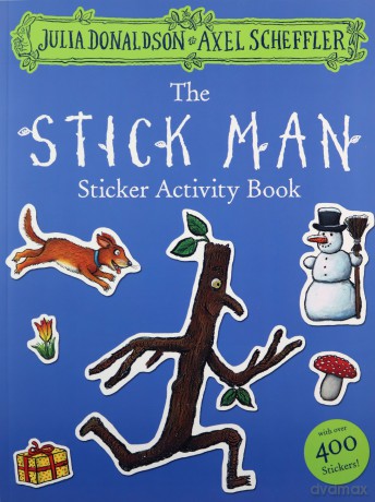 Stick Man Sticker Book - Julia Donaldson [KSIĄŻKA]