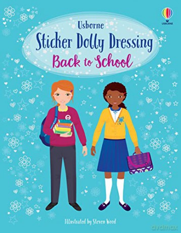 Sticker Dolly Dressing Back To School (Sticker Dolly Dressing) - Fiona Watt [KSIĄŻKA]