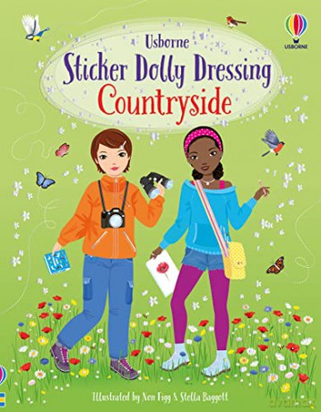 Sticker Dolly Dressing Countryside - Fiona Watt [KSIĄŻKA]
