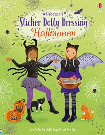 Sticker Dolly Dressing Halloween - Fiona Watt [KSIĄŻKA]
