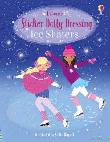Sticker Dolly Dressing Ice Skaters - Fiona Watt [KSIĄŻKA]