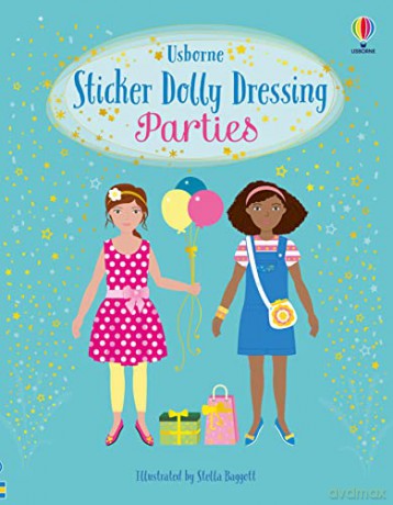 Sticker Dolly Dressing Parties - Fiona Watt [KSIĄŻKA]