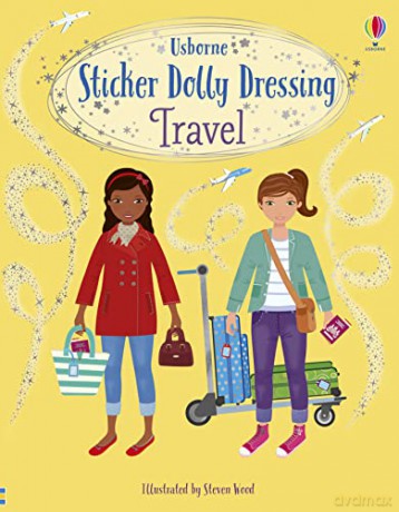 Sticker Dolly Dressing Travel: 1 - Fiona Watt [KSIĄŻKA]