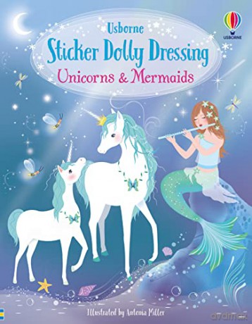 Sticker Dolly Dressing Unicorns and Mermaids - Watt Fiona [KSIĄŻKA]