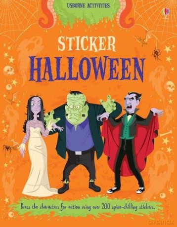 Sticker Halloween (Sticker Dressing) - Louie Stowell [KSIĄŻKA]