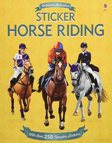 Sticker Horse Riding: 1 (Sticker Dressing) - Jonathan Melmoth [KSIĄŻKA]