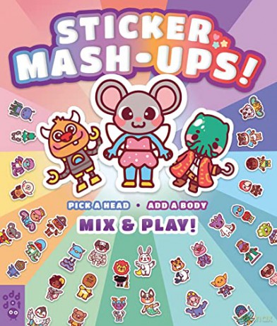 Sticker Mash-Ups! - Odd Dot [KSIĄŻKA]