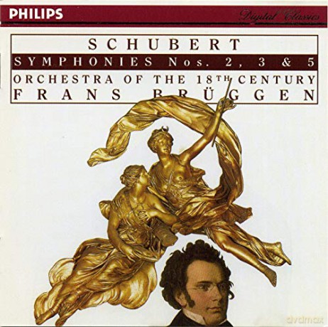 Bruggen,Orch.Of The 18th Cent.: Schubert:Symph. N. 2,3,5 [CD]