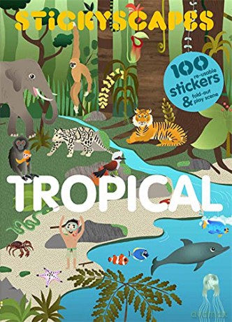 Stickyscapes Tropical (Magma for Laurence King) - Caroline Selmes [KSIĄŻKA]