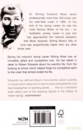 Stirling Moss: The Authorised Biography - Robert Edwards [KSIĄŻKA]