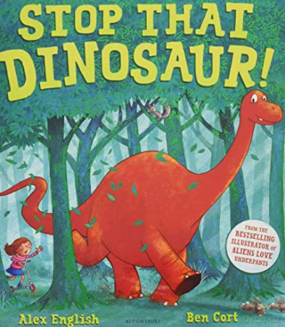 Stop That Dinosaur! - Alex English [KSIĄŻKA]