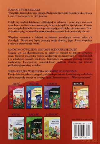 Garść radości, szczypta złości. Mnóstwo zabawnych ćwiczeń z uczuciami (dodruk 2011) - Wojciech Kołyszko, Jovanka Tomaszewska [KSIĄŻKA]