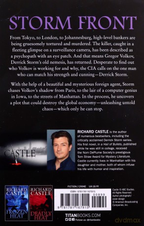 Storm Front (A Derrick Storm Novel) (Castle) (Derrick Storm 4): A Derrick Storm Thriller - Richard Castle [KSIĄŻKA]