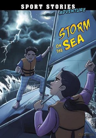 Storm on the Sea (Sport Stories Adventure) - Jake Maddox [KSIĄŻKA]