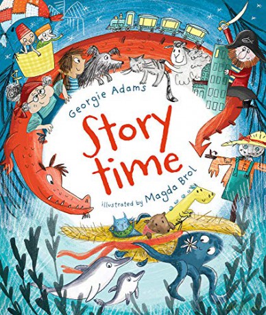 Storytime: A Treasury of Timed Tales - Georgie Adams [KSIĄŻKA]