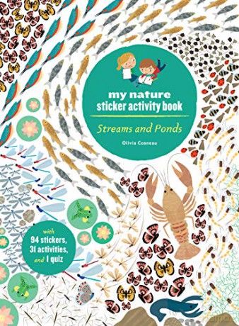 Streams and Ponds: My Nature Sticker Activity Book: 1 - Olivia Cosneau [KSIĄŻKA]
