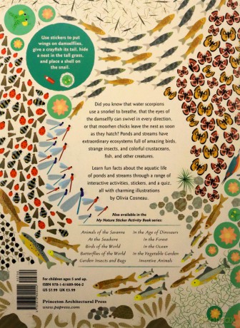 Streams and Ponds: My Nature Sticker Activity Book: 1 - Olivia Cosneau [KSIĄŻKA]