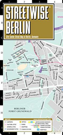 Streetwise Berlin Map - Laminated City Center Street Map of Berlin, Germany: City Plans (Michelin City Plans) - Michelin [KSIĄŻKA]