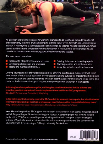 Strength and Conditioning for Women in Team Sports - Jools Murray [KSIĄŻKA]