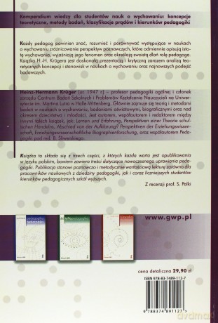 Metody badań w pedagogice - Heinz-Herman Kruger [KSIĄŻKA]