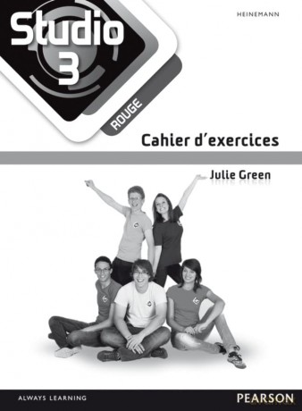 Studio 3 rouge Workbook (pack of 8) (11-14 French) - Julie Green [KSIĄŻKA]