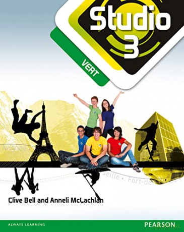 Studio 3 vert Pupil Book (11-14 French) - Clive Bell [KSIĄŻKA]