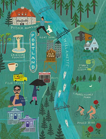 Stumptown: Blank Journal (Illustrated Journal, Gift for Friends) - Anne Bentley [KSIĄŻKA]
