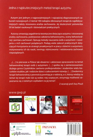 Terapia behawioralna dzieci z autyzmem. Teoria, badania i praktyka stosowanej analizy zachowania (dodruk 2012) - M. Suchowierska, P. Ostaszewski, P. Bąbel [KSIĄŻKA]