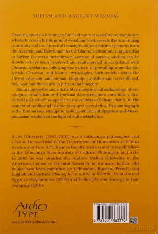 Sufism and Ancient Wisdom - Algis Udavinys [KSIĄŻKA]