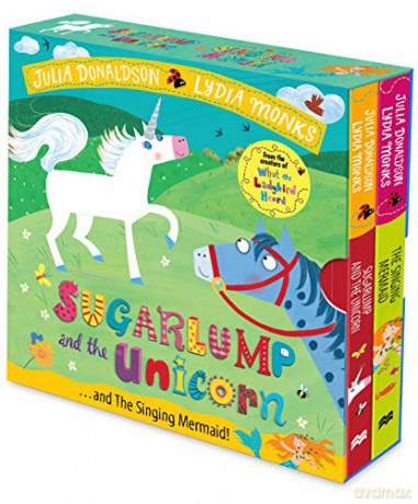 Sugarlump and the Unicorn and The Singing Mermaid Board Book Slipcase - Julia Donaldson [KSIĄŻKA]