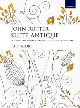 Suite Antique: Full score - John Rutter [KSIĄŻKA]