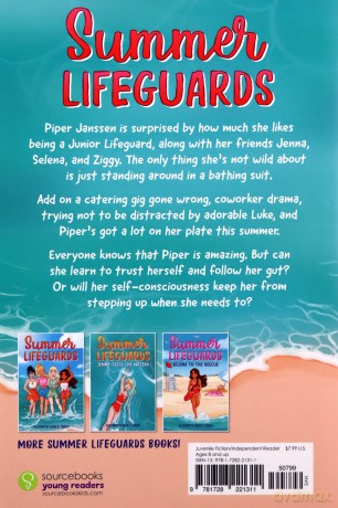 Summer Lifeguards: Piper Makes Waves: 4 (Summer Lifeguards, 4) - Elizabeth Doyle Carey [KSIĄŻKA]