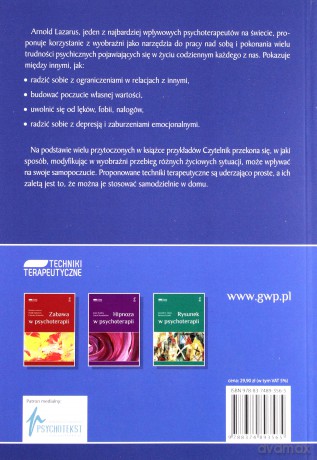 Wyobraźnia w psychoterapii (Wyd. 2011) - Arnold Lazarus [KSIĄŻKA]